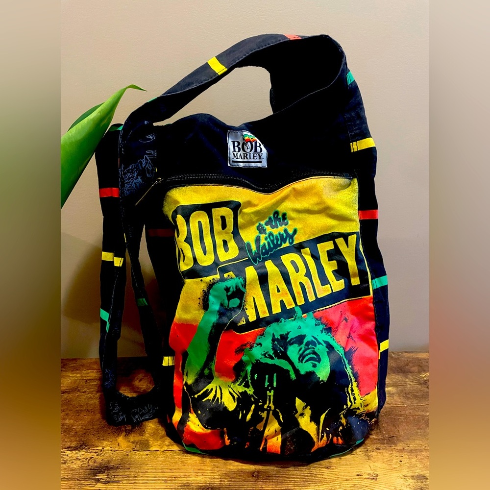 Authentic Bob Marley bucket bag